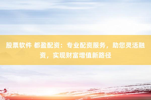 股票软件 都盈配资：专业配资服务，助您灵活融资，实现财富增值新路径