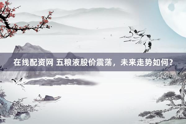 在线配资网 五粮液股价震荡，未来走势如何？